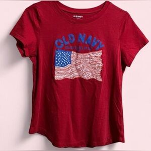 Old Navy Vibrant Red Tee